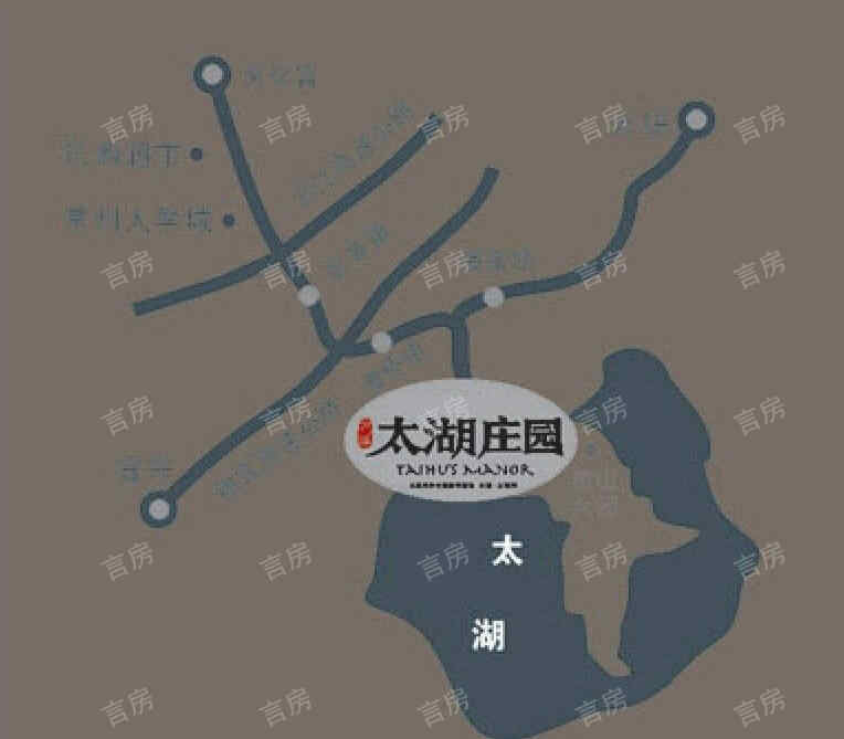 万泽太湖庄园位置图
