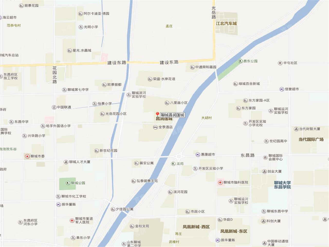 昌润莲城位置图