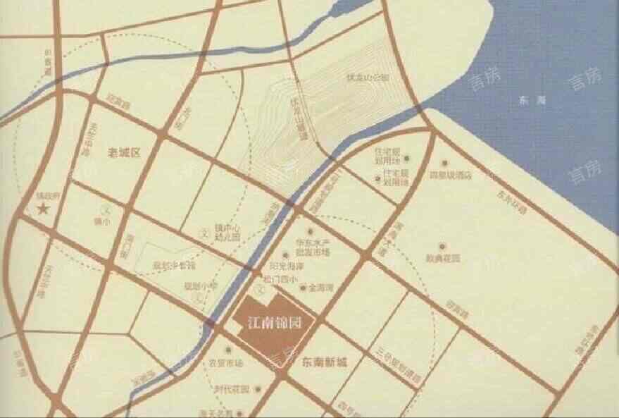江南锦园位置图