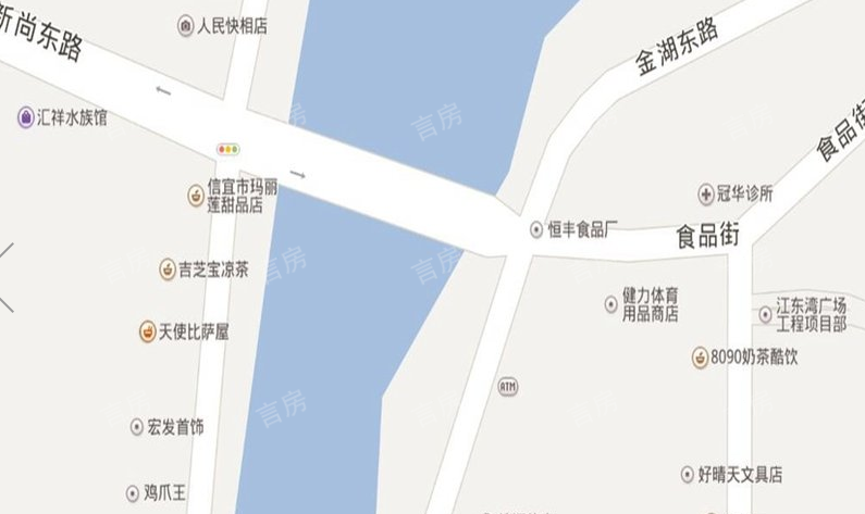 江东湾广场位置图