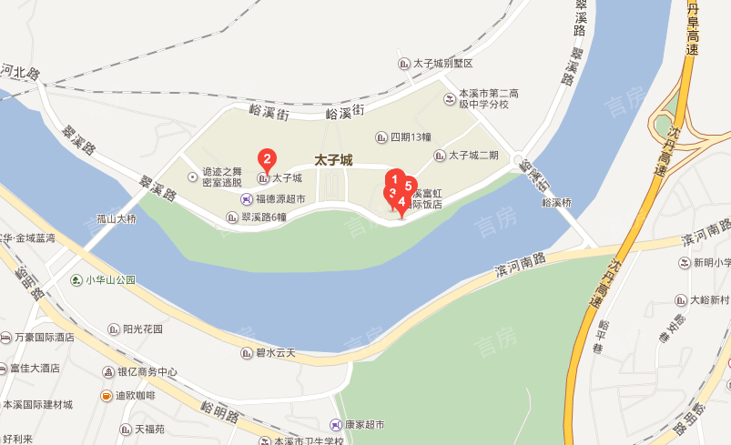 富虹太子城位置图