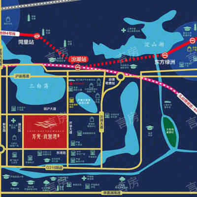 龙光玖誉湾花园位置图