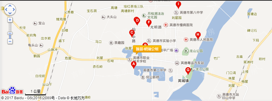 臻景·明湖公馆位置图