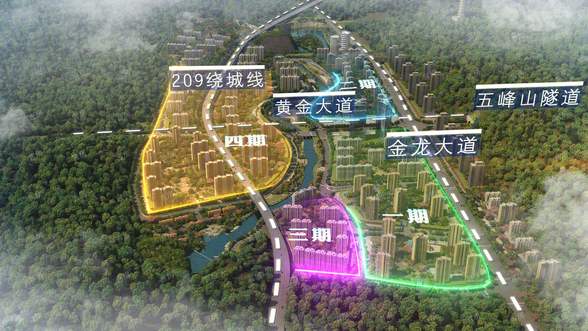 中国女儿城清江新城位置图