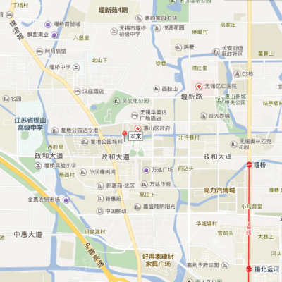 惠山新城置业政和大道北项目