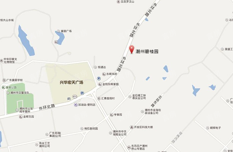 潮州碧桂园位置图