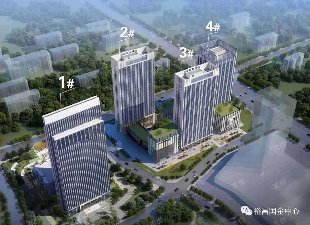 裕昌·聊城国际金融中心沙盘图