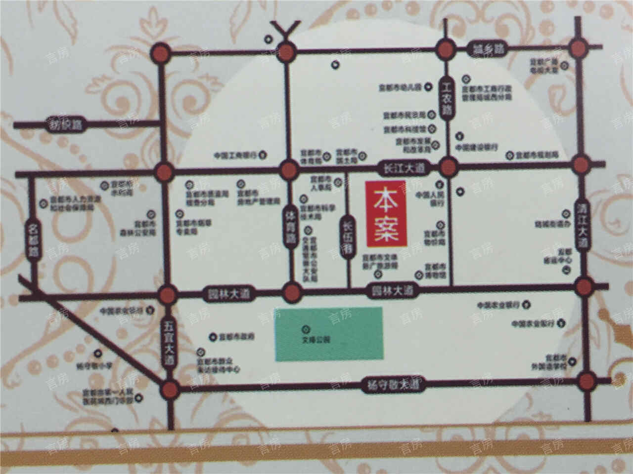 嘉木醇文化广场位置图