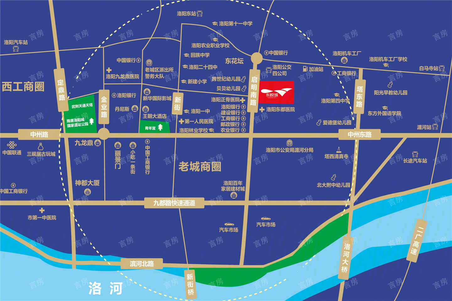 东悦城位置图