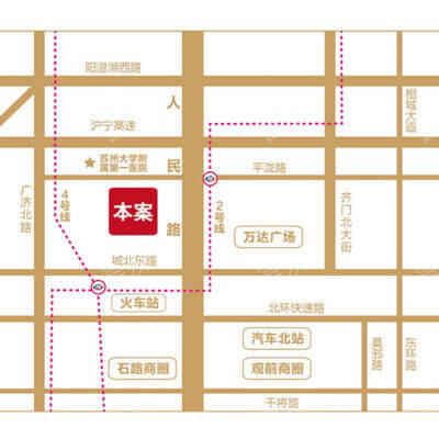 苏州城市生活广场位置图