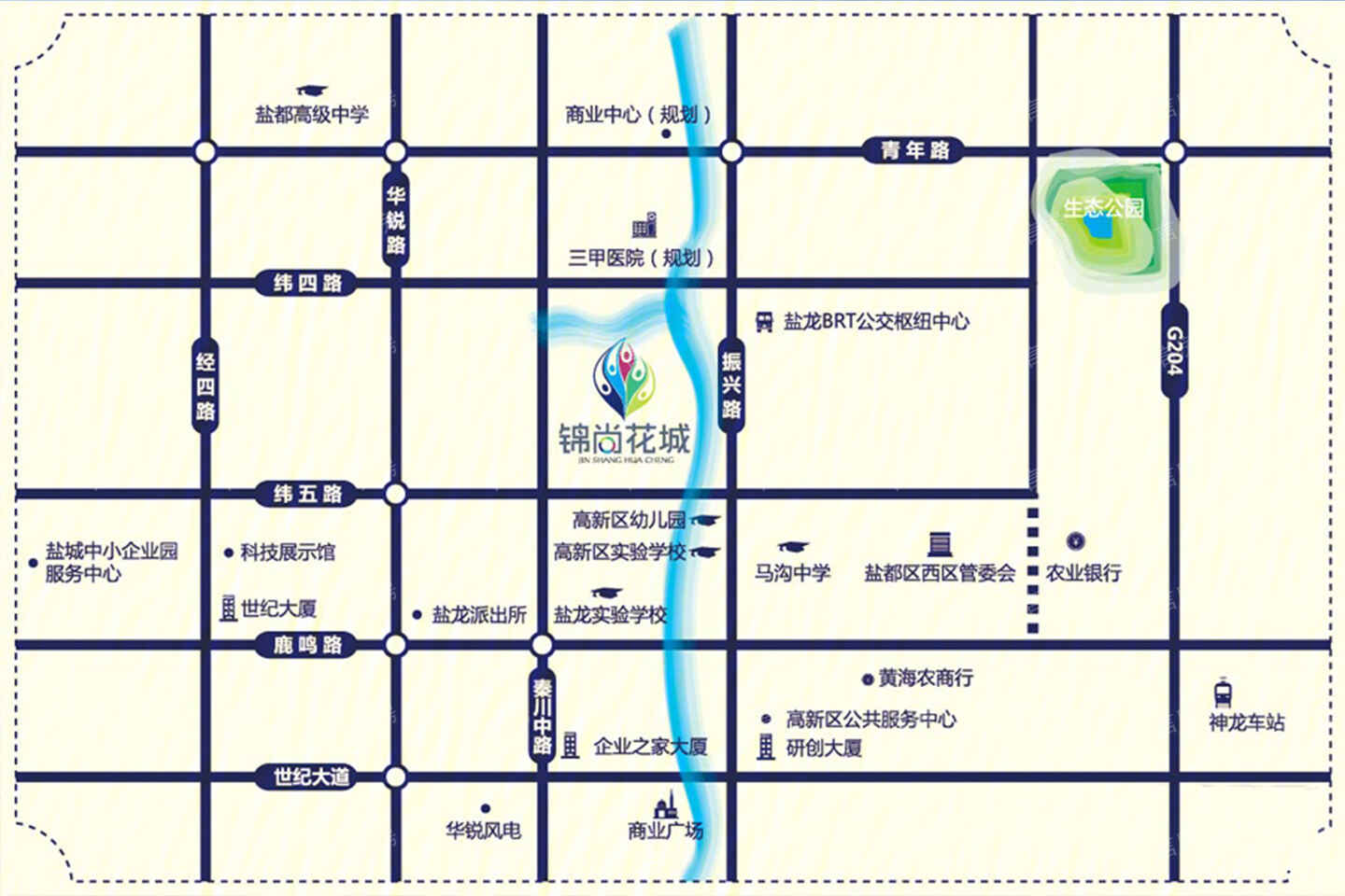锦尚花城位置图
