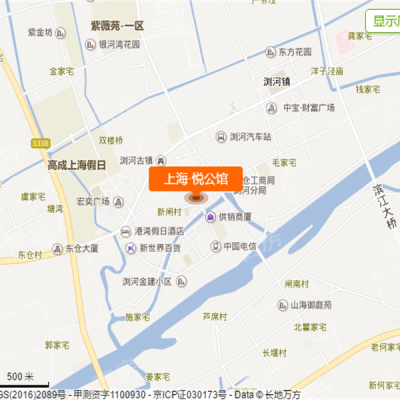上海·悦公馆位置图