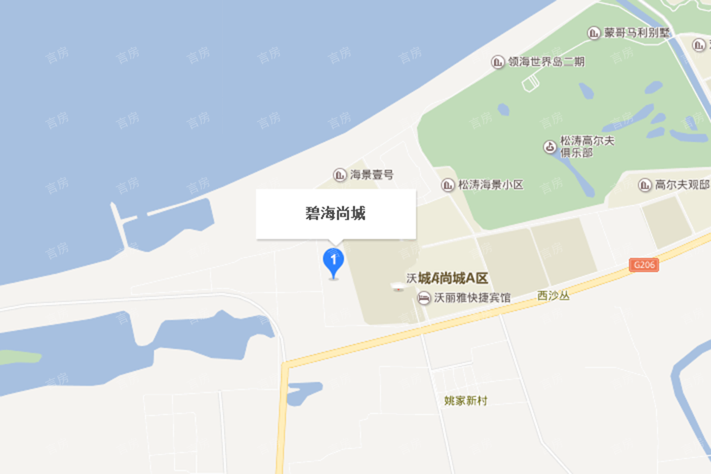 碧海尚城位置图