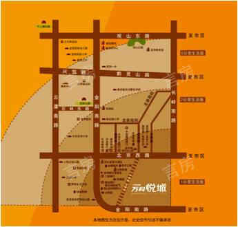 万科悦城位置图