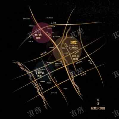 彩旸香江商业位置图