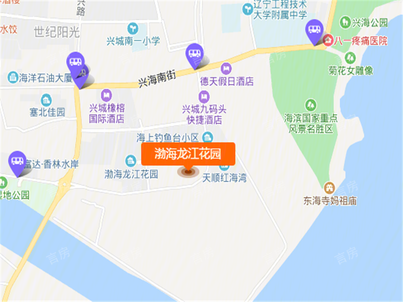 渤海龙江花园位置图