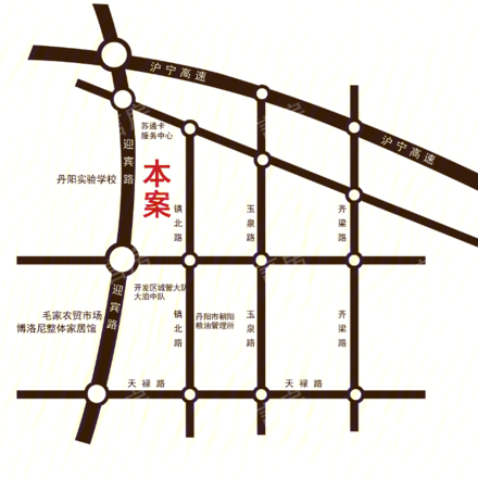 粤港·臻园位置图