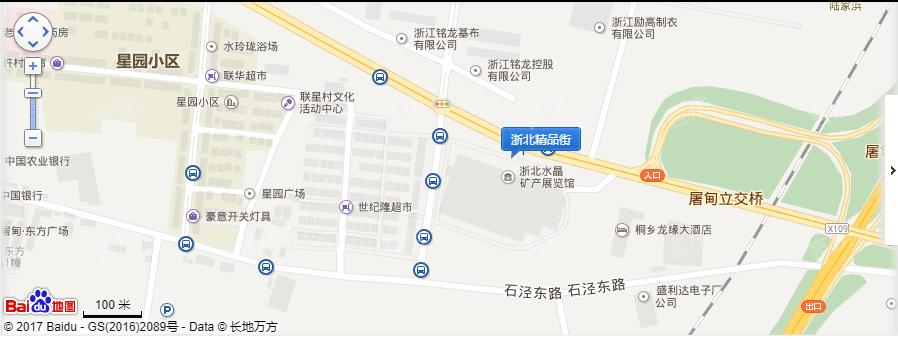 浙北精品街位置图