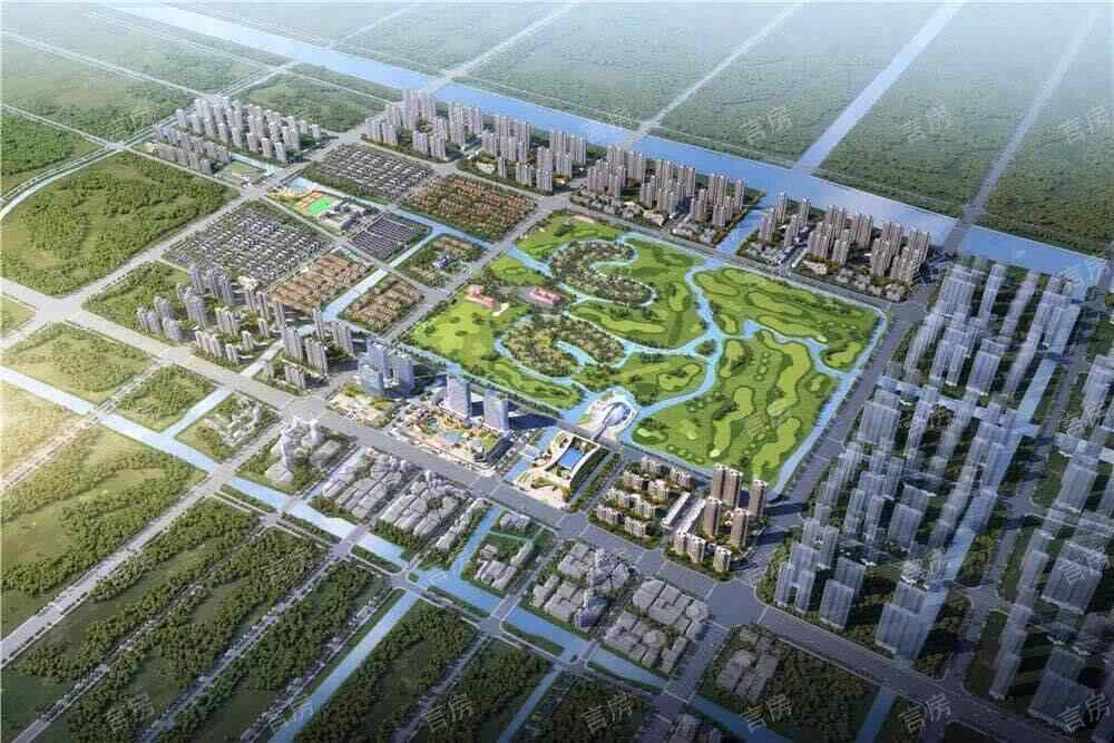 合生杭州湾国际新城效果图