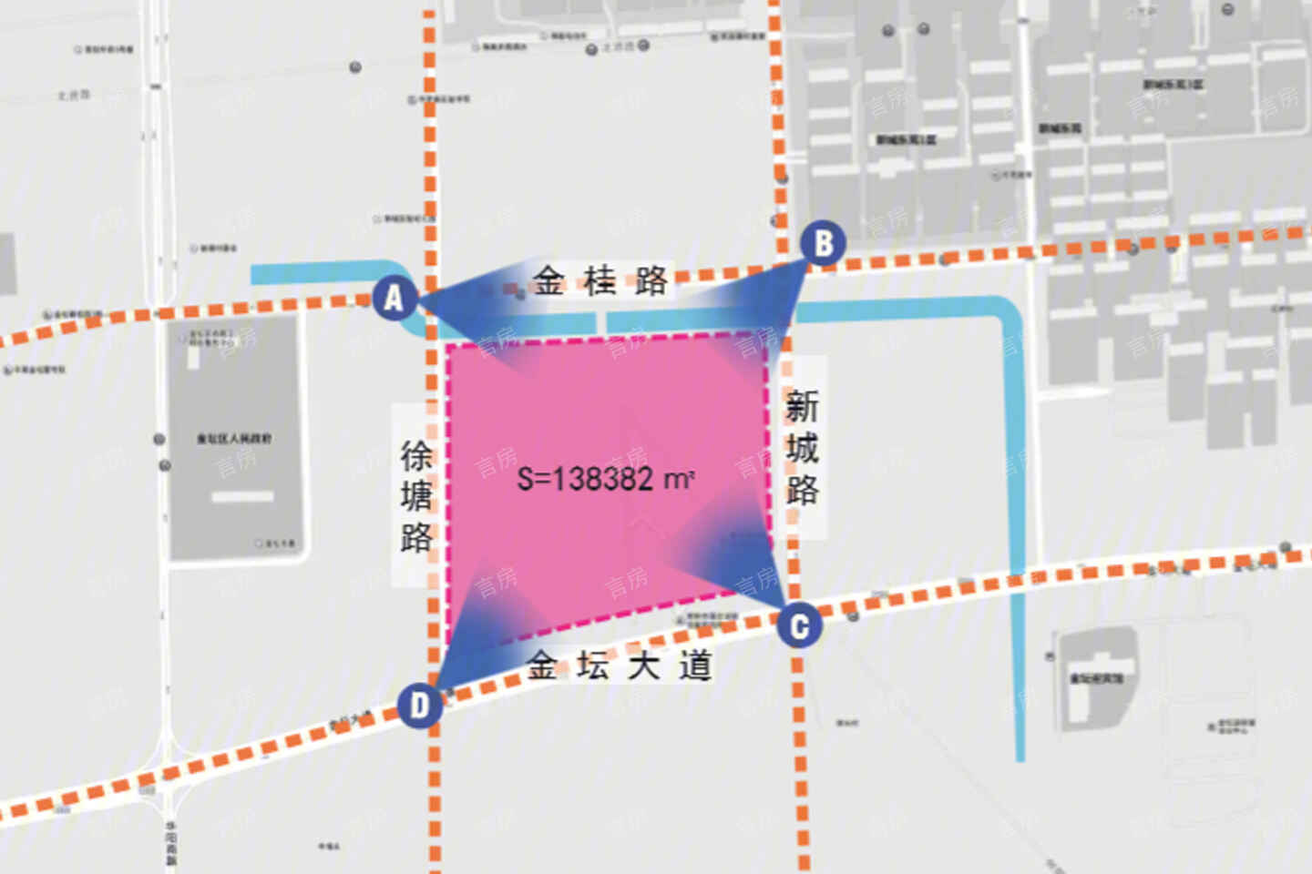 中景尚海城位置图