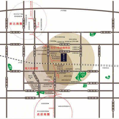 天宁时代广场位置图