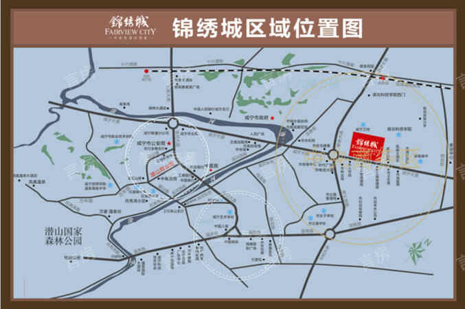锦绣城位置图