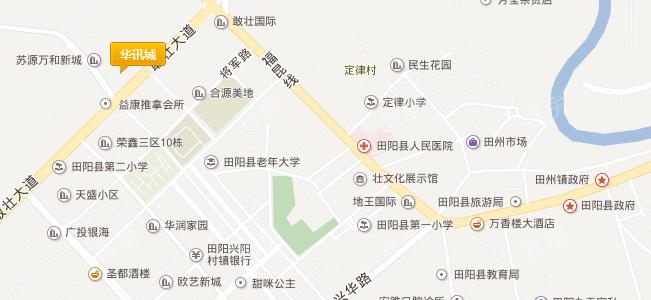 华讯城位置图