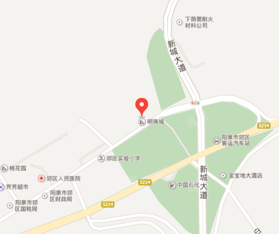 益昌·明珠城位置图