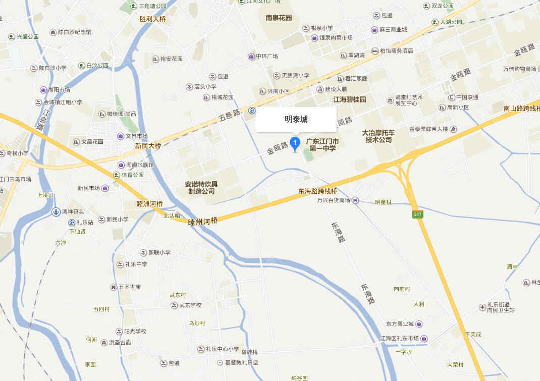 明泰城位置图