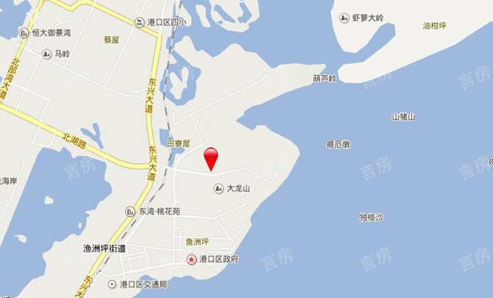 清华蓝湾位置图