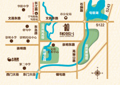 悦景台三期位置图