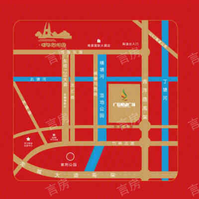 广信悦动广场商铺位置图