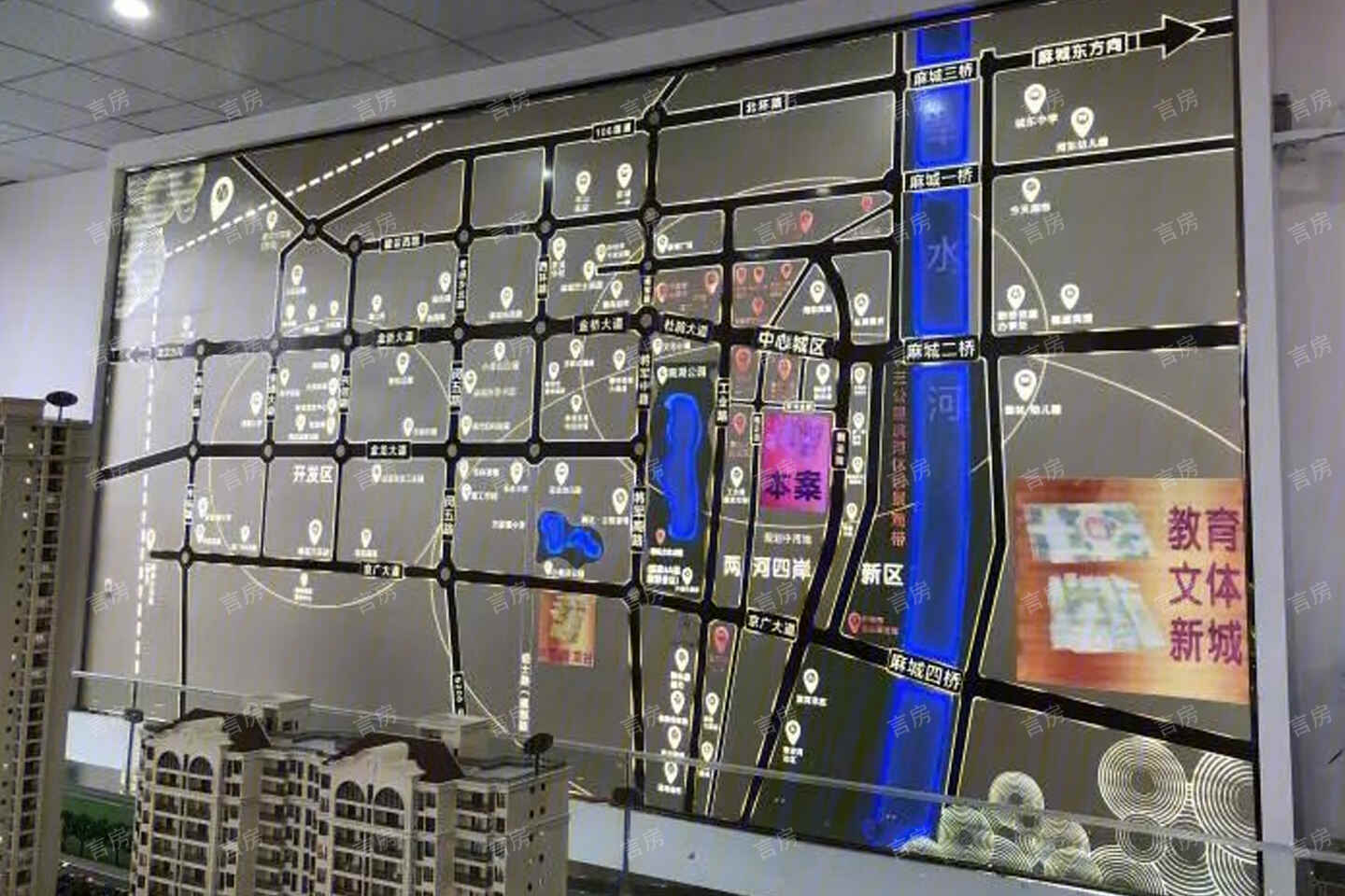 麻城中乾融紫台位置图