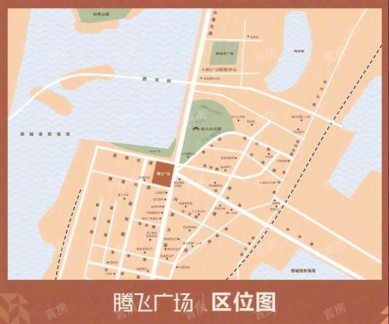 腾飞广场位置图
