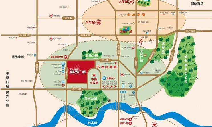 五江国际商业中心位置图
