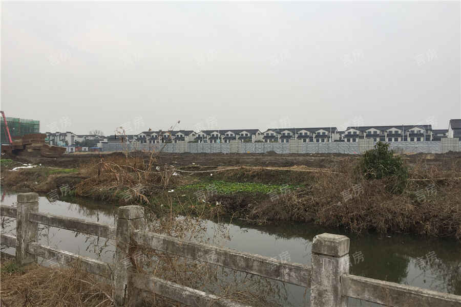 中洲花溪樾实景图