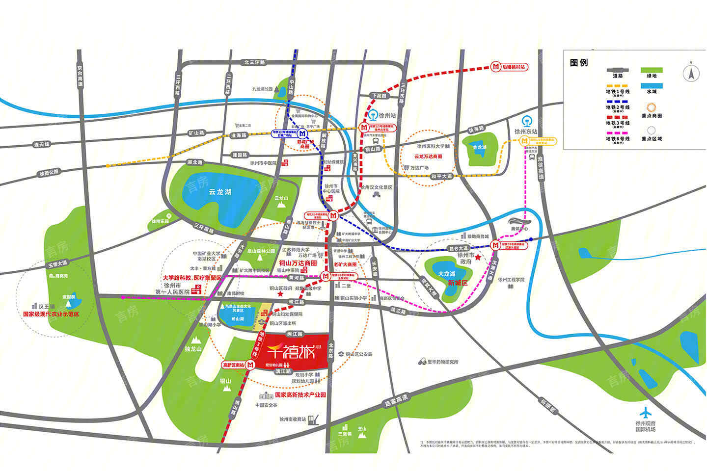 千禧城位置图