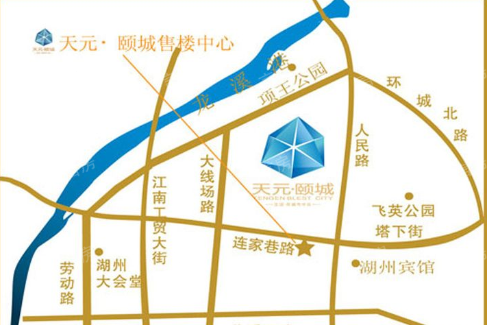 天元颐城位置图