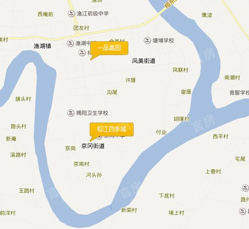 榕江四季城位置图