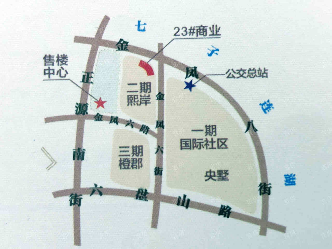 中海央墅位置图