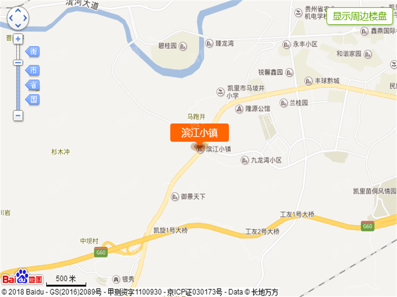 滨江小镇位置图