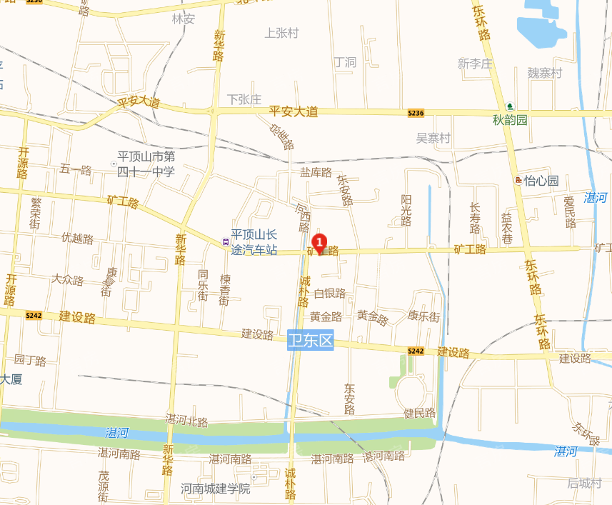 恒宇东城国际位置图