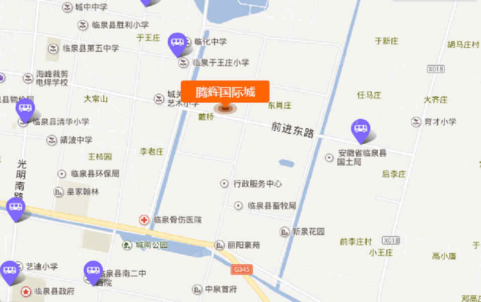腾辉国际城位置图