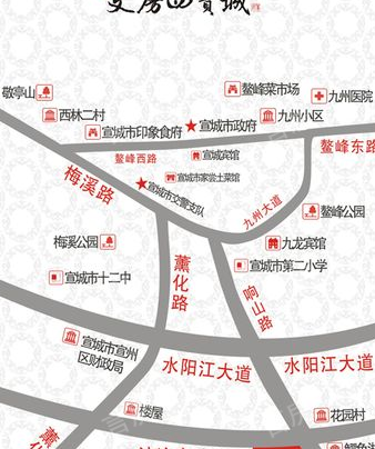 中国文房四宝产业园位置图