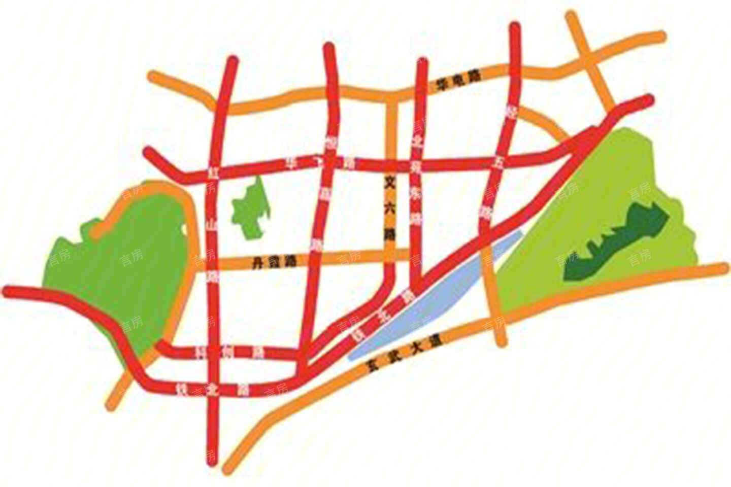 丹霞新城位置图