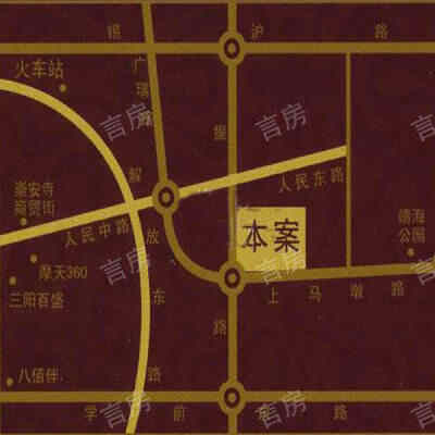 合鑫广场位置图
