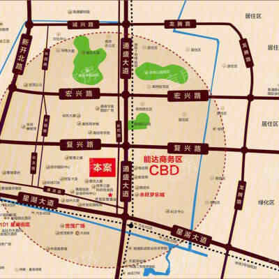 中港白金公寓位置图