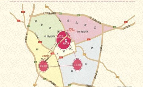 赤峰永业广场位置图