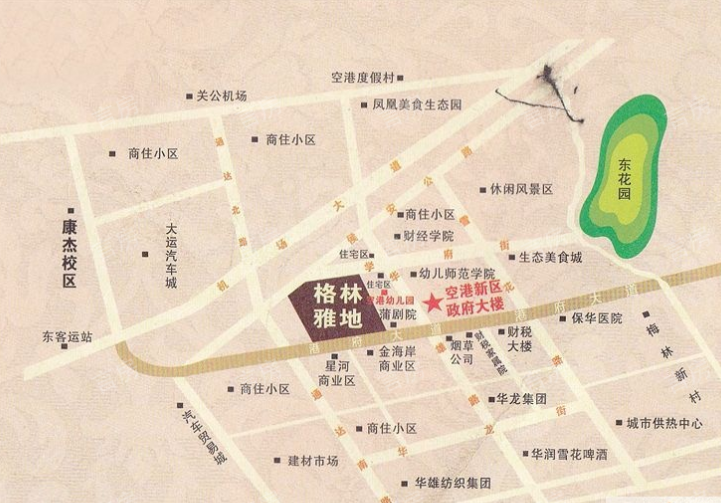 东润·公园壹号位置图