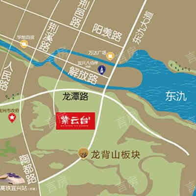 龙湖紫云台位置图